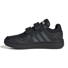 Chaussures adidas Hoops 3.0 Jr. H03861 le noir 1 Chaussures adidas Hoops 3.0 Jr. H03861 le noir 1