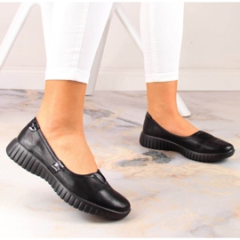 Slip-on noir femme noir Jezzi RMR2270-6 le noir 2