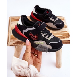 Baskets pour enfants Système de mousse à mémoire de forme Big Star LL374224 Noir le noir 5