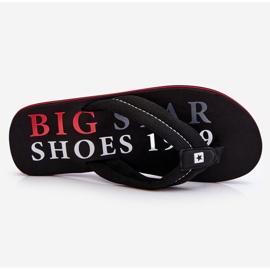 Tongs Homme Big Star LL174614 Noir le noir 1