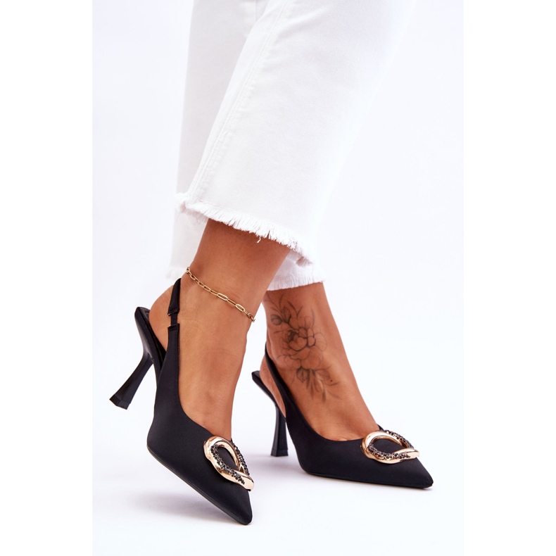 Pin's Tendance Avec Décoration Et Zircons Noir Alexia le noir 2