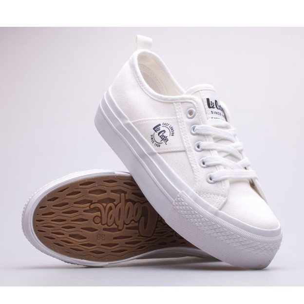 Chaussures Lee Cooper Femme LCW-22-31-0837L blanche 1 Chaussures Lee Cooper Femme LCW-22-31-0837L blanche 1