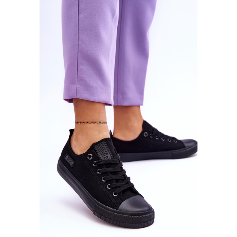 Baskets Basses Femme Big Star KK274009 Noir 2