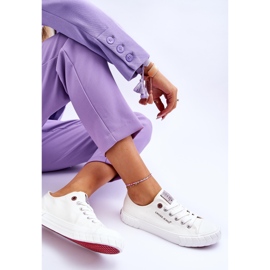 Baskets classiques pour femmes Cross Jeans LL2R4052 Blanc blanche 1