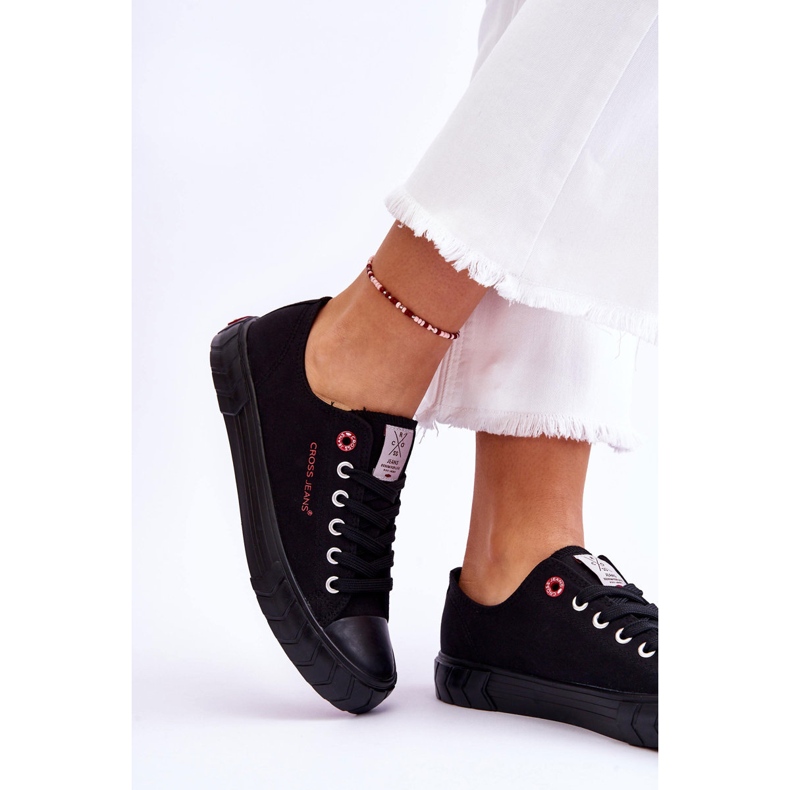 Baskets classiques pour femmes Cross Jeans LL2R4051 Noir 2