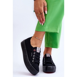 Baskets Plateforme Femme Cross Jeans LL2R4039 Noir le noir 1