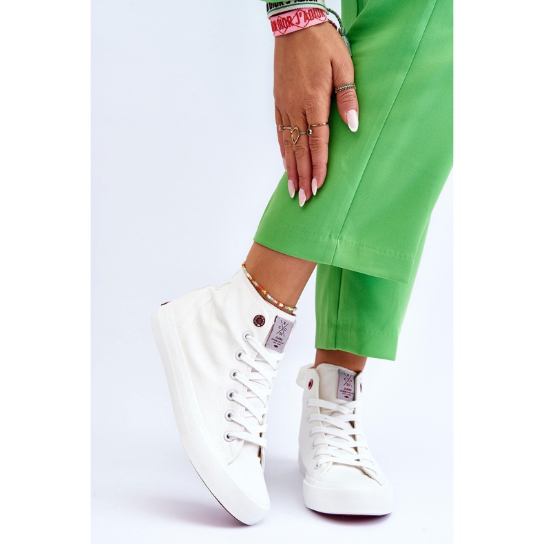 Baskets montantes classiques pour femmes Cross Jeans LL2R4086C Blanc 1