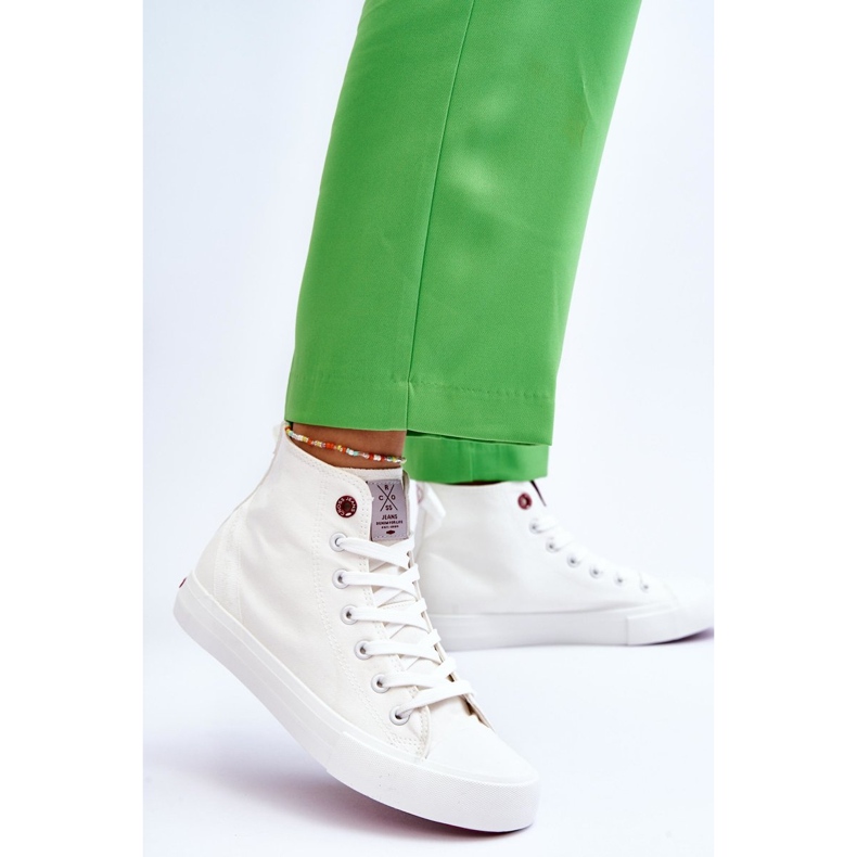 Baskets montantes classiques pour femmes Cross Jeans LL2R4086C Blanc 2