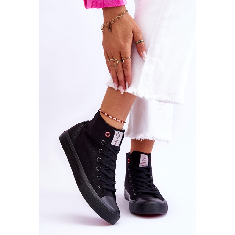 Baskets montantes classiques pour femmes Cross Jeans LL2R4088C Noir le noir 1