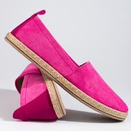 W. Potocki Espadrilles en daim rose femme Potocki 2