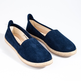 W. Potocki Espadrilles en daim Potocki femme bleu marin bleu 6