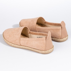 W. Potocki Espadrilles beiges femme Potocki daim 6