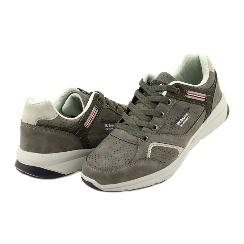 McBraun 20MN03-2122 Chaussures de sport grises 4 McBraun 20MN03-2122 Chaussures de sport grises 4