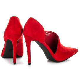 Seastar Talons hauts en daim rouge 3