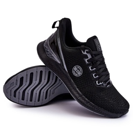 Baskets confortables pour hommes en mousse à mémoire de forme Big Star LL174103 Noir le noir 8