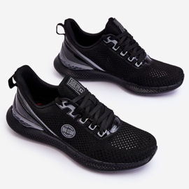 Baskets confortables pour hommes en mousse à mémoire de forme Big Star LL174103 Noir le noir 6