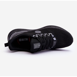Baskets confortables pour hommes en mousse à mémoire de forme Big Star LL174103 Noir le noir 4