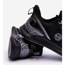 Baskets confortables pour hommes en mousse à mémoire de forme Big Star LL174103 Noir le noir 2