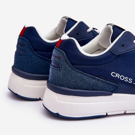 Chaussures de sport Cross Jeans pour hommes LL1R4051 bleu marine 2