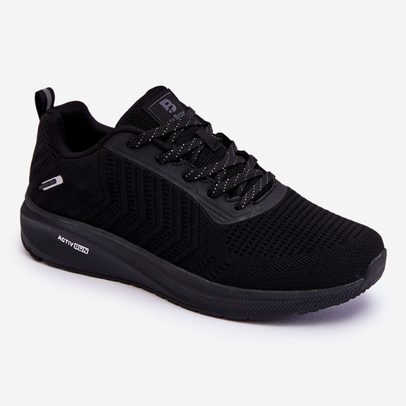 Chaussures de sport classiques pour hommes Noir Matias 1