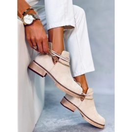 BM Boots ajourées Spring Sienna Beige 2