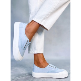 BM Baskets Kamio bleu ciel, femmes 2