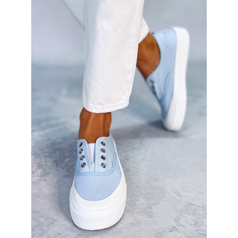 BM Baskets Kamio bleu ciel, femmes 1