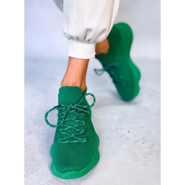 PA1 baskets chaussettes Callens Verde vert 3