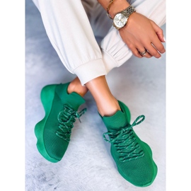 PA1 baskets chaussettes Callens Verde vert 1