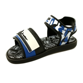 Boys 'Sandals Rider 83453 AG294 noir / bleu / blanc 2