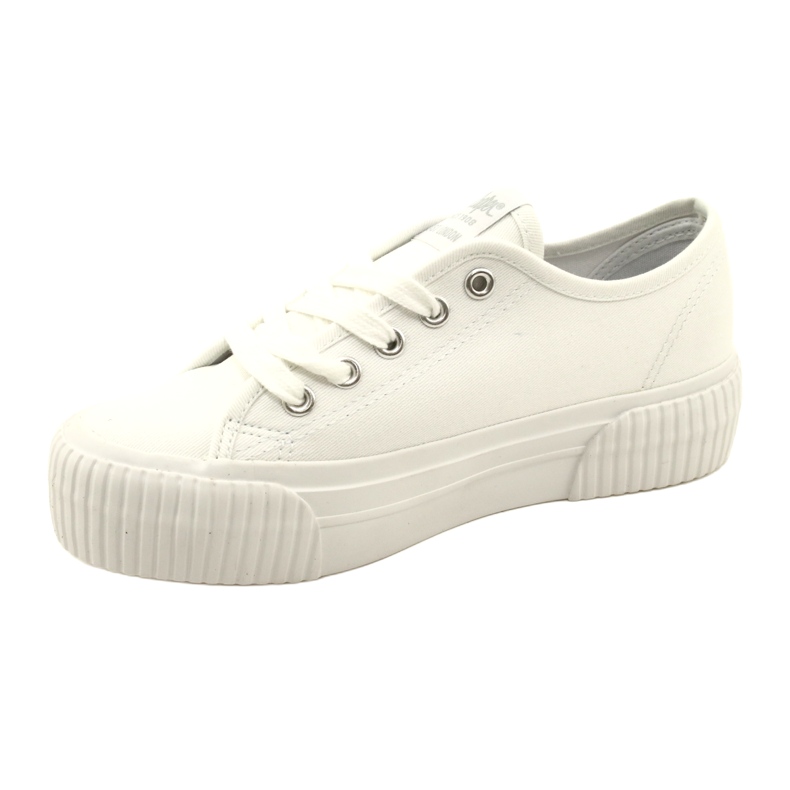 Lee Cooper LCW-23-31-1780L Baskets à fond épais, blanc 2