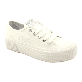 Lee Cooper LCW-23-31-1780L Baskets à fond épais, blanc blanche 1