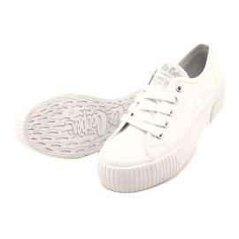Lee Cooper LCW-23-31-1780L Baskets à fond épais, blanc blanche 8