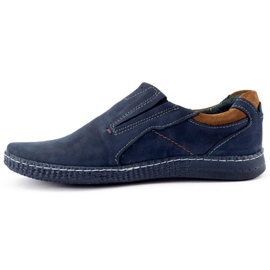 KOMODO Mocassins homme 862L bleu marine 1