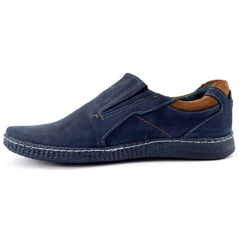 KOMODO Mocassins homme 862L bleu marine 1