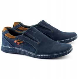 KOMODO Mocassins homme 862L bleu marine 2