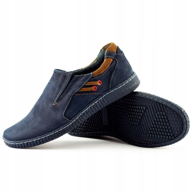 KOMODO Mocassins homme 862L bleu marine 3