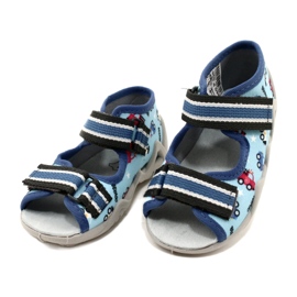 Befado chaussons enfants avec velcro, bleu 350P036 4