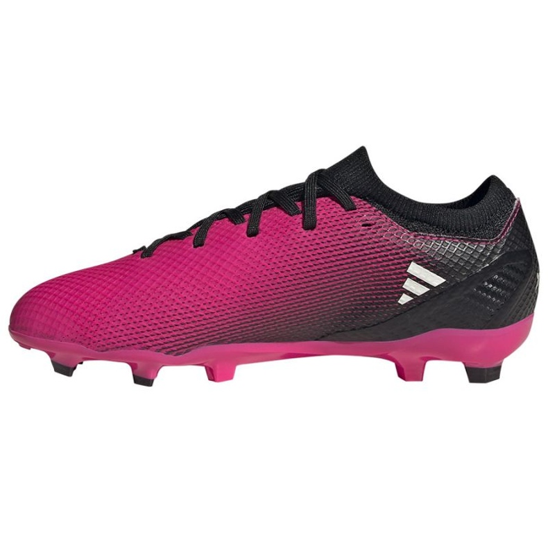 Chaussures de football Adidas X Speedportal.3 Fg Jr GZ5071 rose roses et violets 1