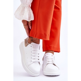 Chaussures De Sport Femme Avec Motif Décoratif Blanc-Gold Delight blanche 1 Chaussures De Sport Femme Avec Motif Décoratif Blanc-Gold Delight blanche 1