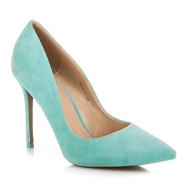 Vices Talons en daim bleu 2