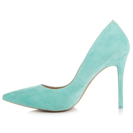 Vices Talons en daim bleu 3