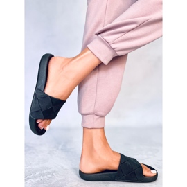 PA1 Lottner Claquettes en caoutchouc noir le noir 4