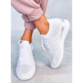 PA1 Baskets compensées cachées Croft White blanche 5