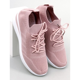 PA1 Baskets compensées cachées roses Croft 5