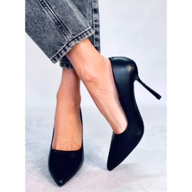PA1 Talons classiques pour femmes Morita Noir le noir 3