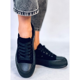 Baskets de Takao Allblack le noir 1