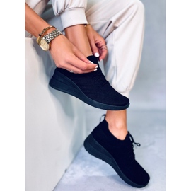 PA1 Paquet Baskets compensées noires le noir 3