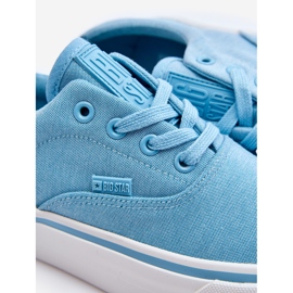 Baskets à plateforme en tissu Big Star LL274146 Bleu clair 1