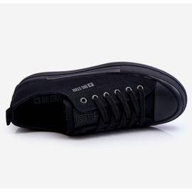 Baskets basses à lacets Big Star LL274967 Noir le noir 2